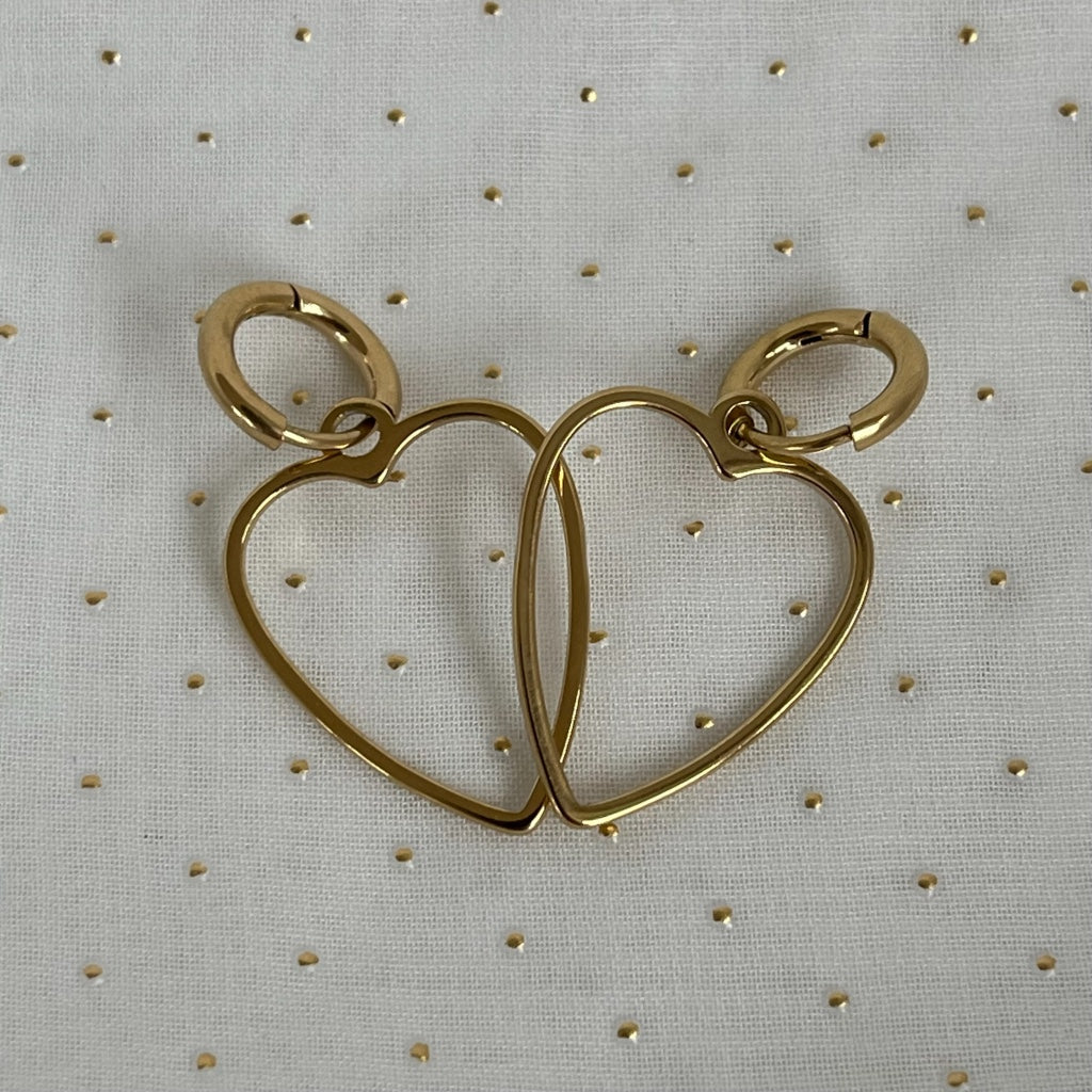 Oorbel Loes - goud