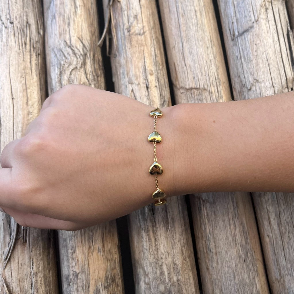 Armband Phileine - zilver & goud