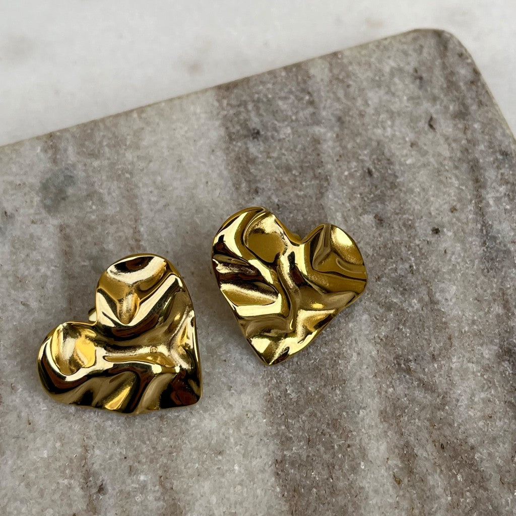 Oorbel Febe - goud