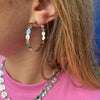 Oorbel Lilian - goud & zilver