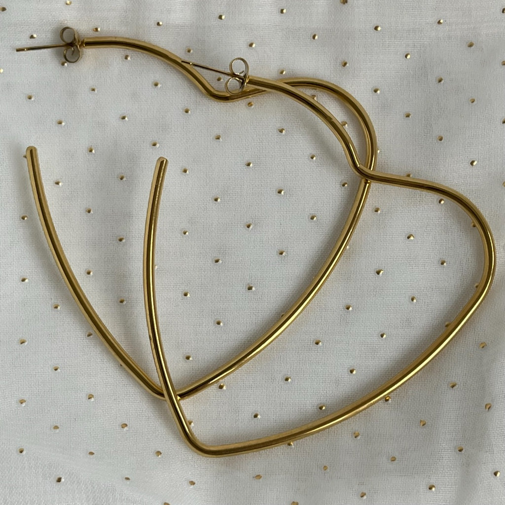 Oorbel Matilda - zilver & goud