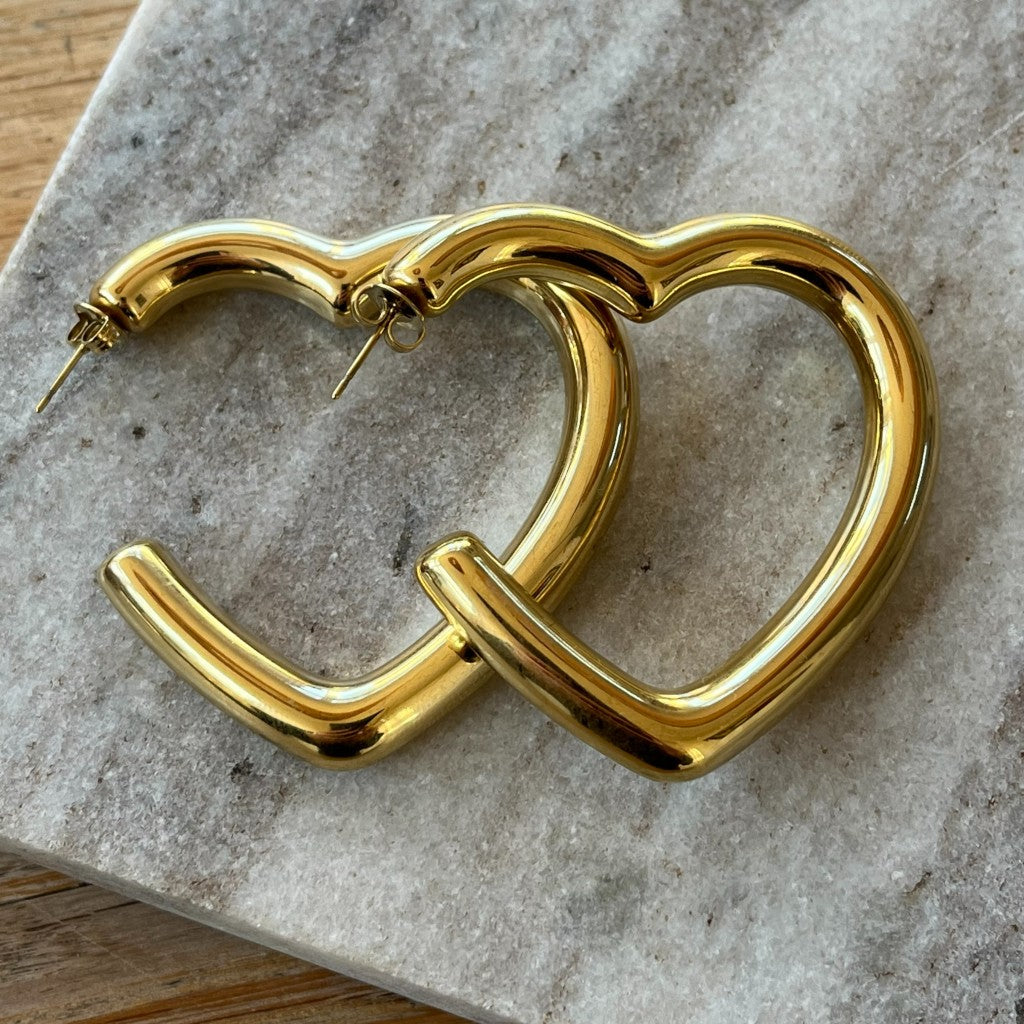 Oorbel Rox - goud & zilver
