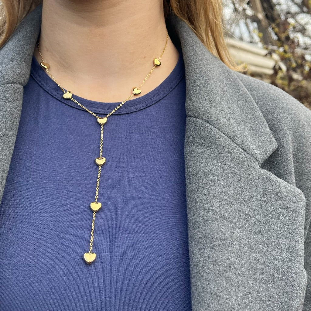 Ketting Emelie - goud & zilver