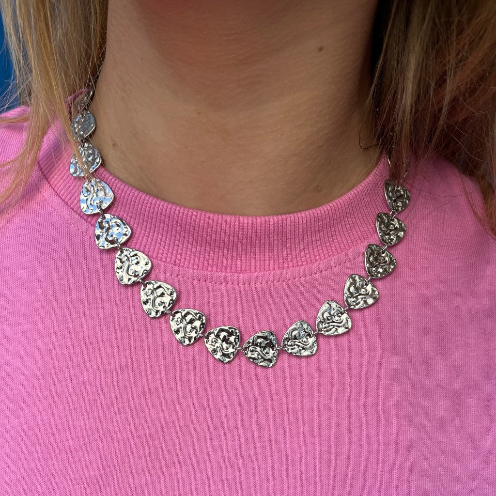 Ketting Fiene - zilver & goud