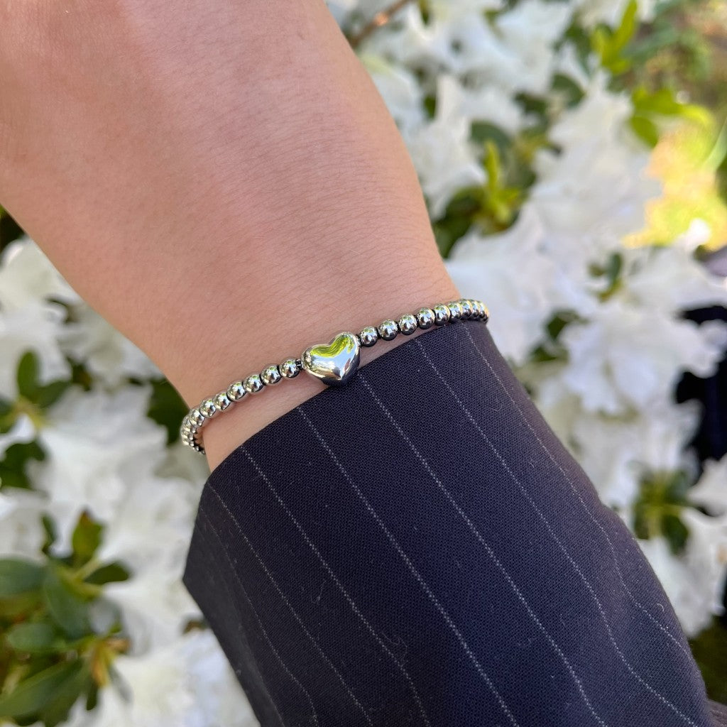 Armband Fem - zilver & goud