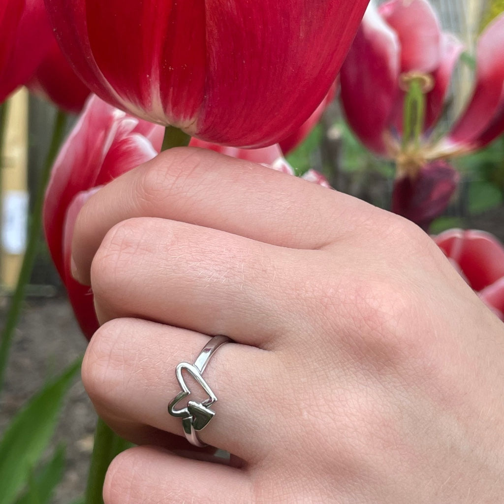 Ring Loïsa - zilver & goud
