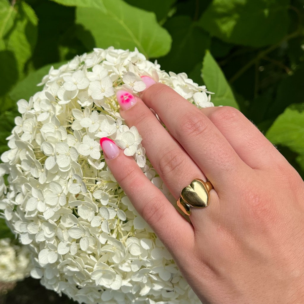 Ring Lumy - goud & zilver