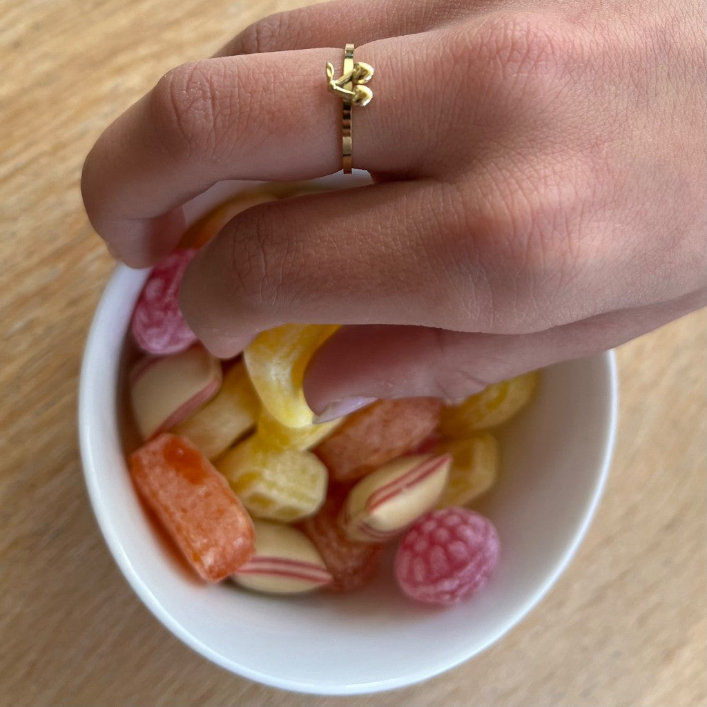 Kids ring Merit - goud