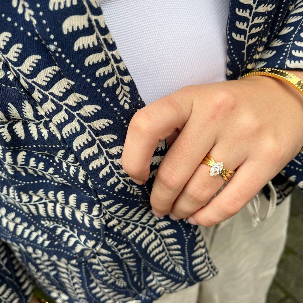 Ring Sandra - goud