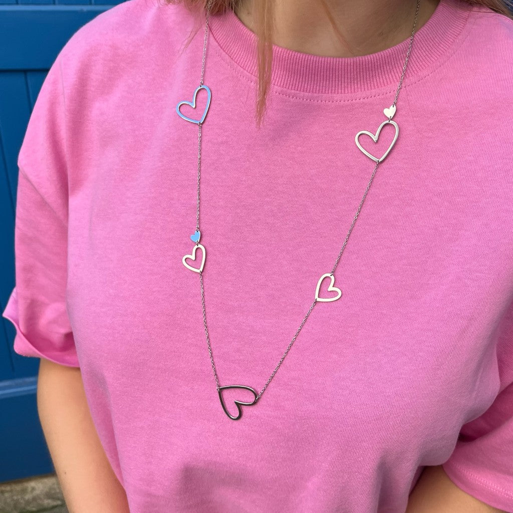 Ketting Krista - zilver