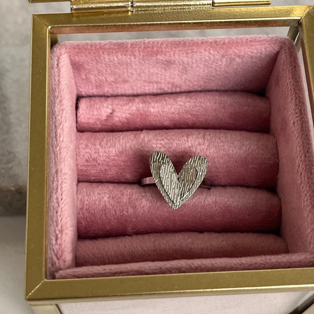 Ring Nicky - zilver & goud
