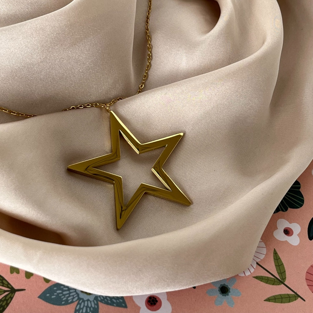 Ketting Floor - goud & zilver