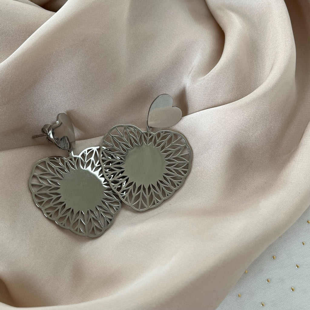 Oorbel Hope - goud & zilver