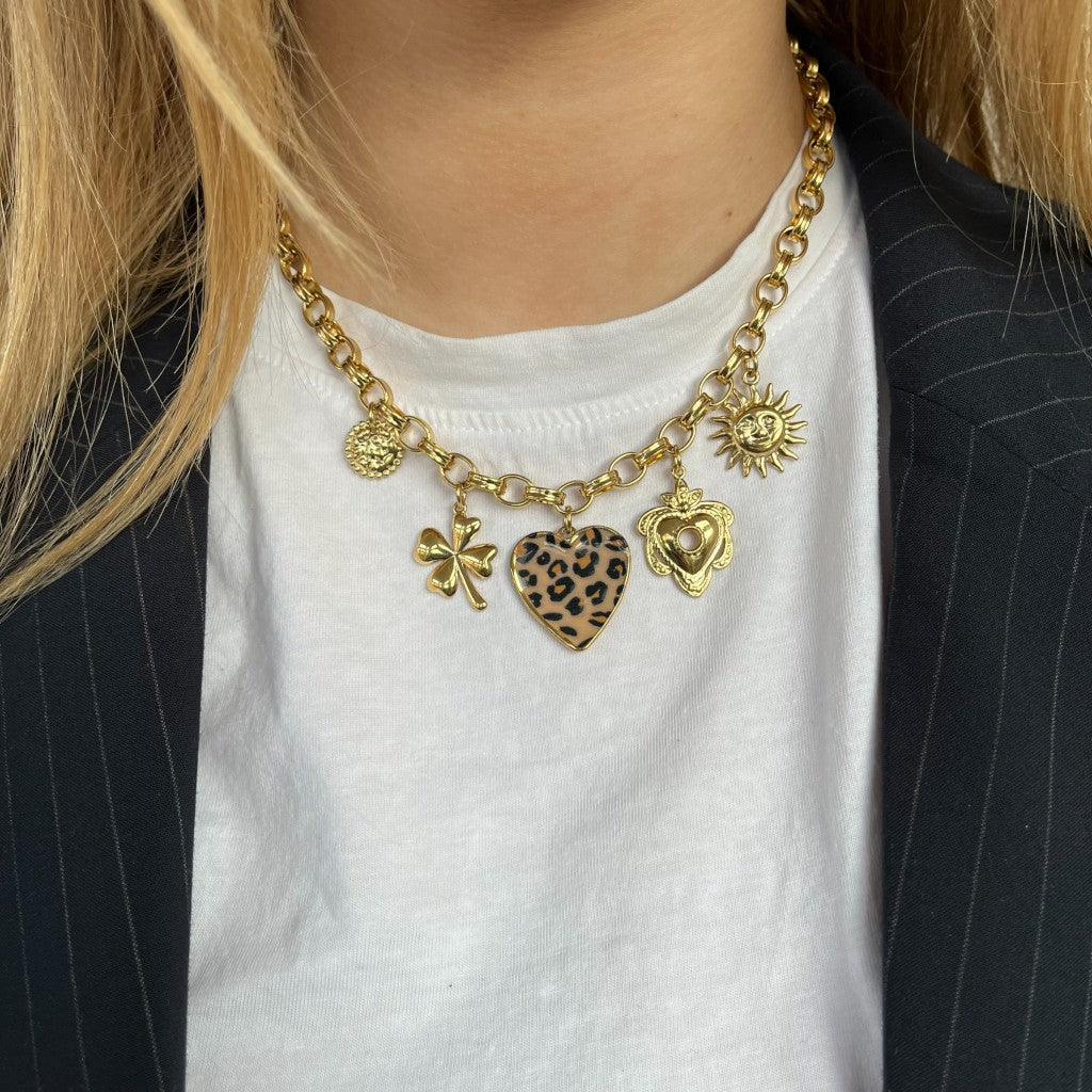 Ketting Myrthe - goud