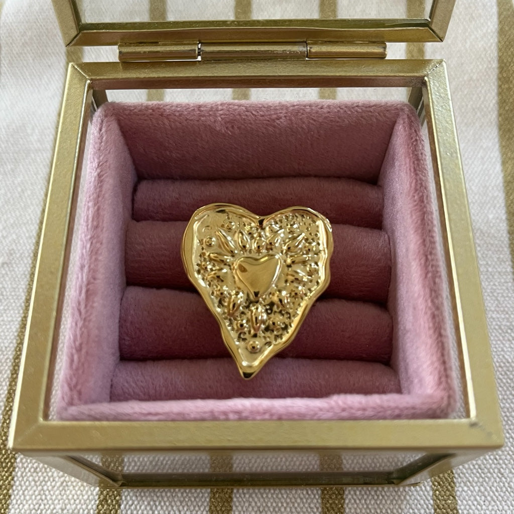 Ring Sophia - zilver & goud