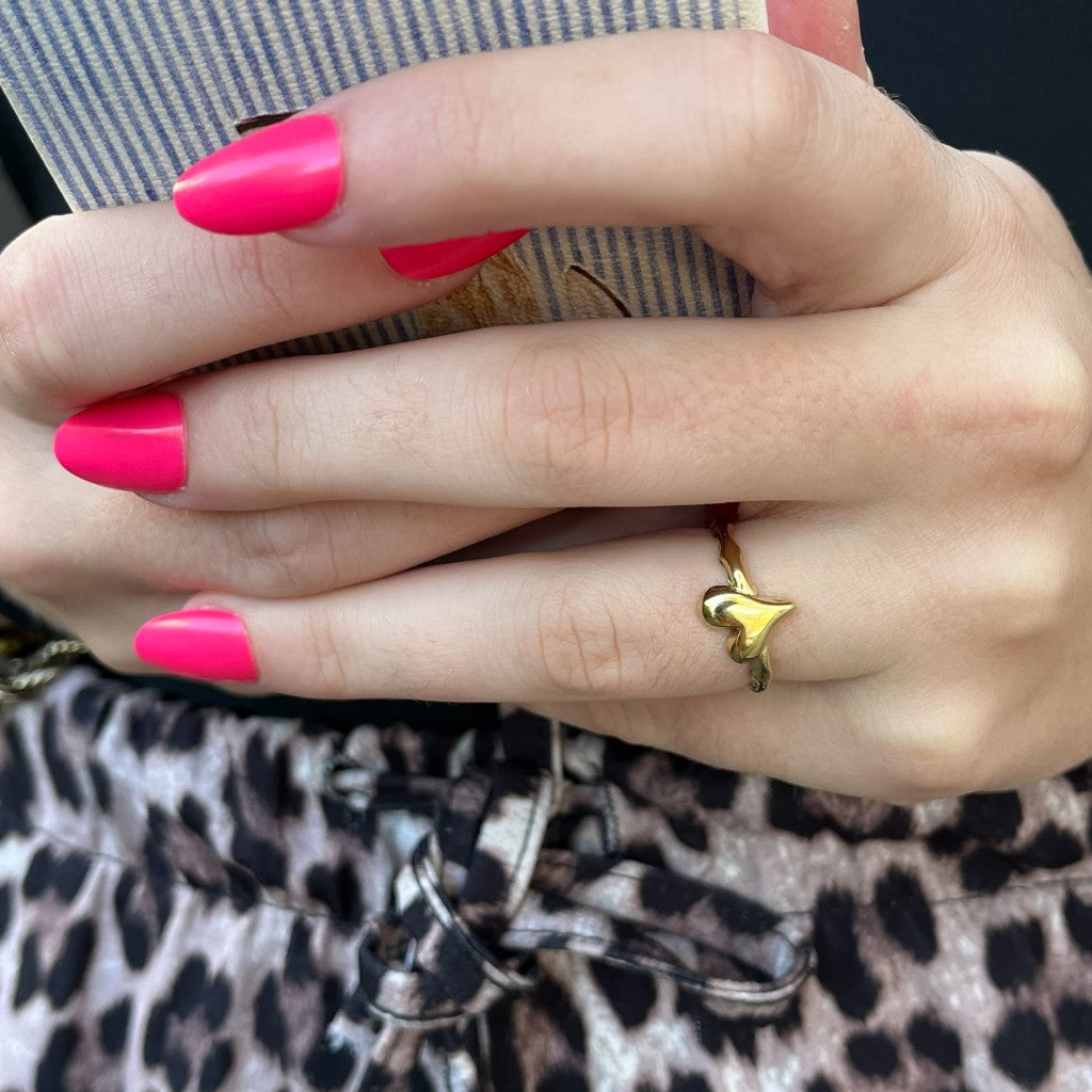 Ring Pip - goud & zilver