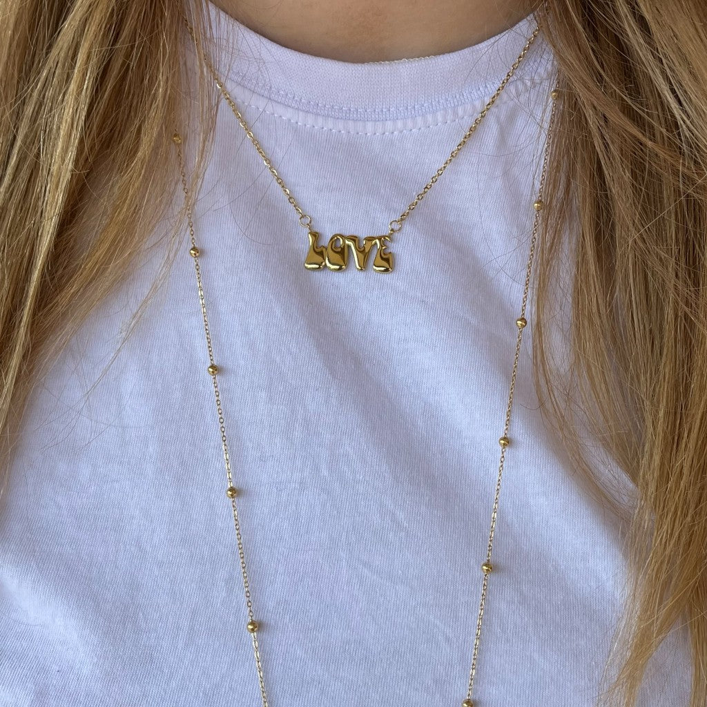 Ketting Rosi - zilver & goud