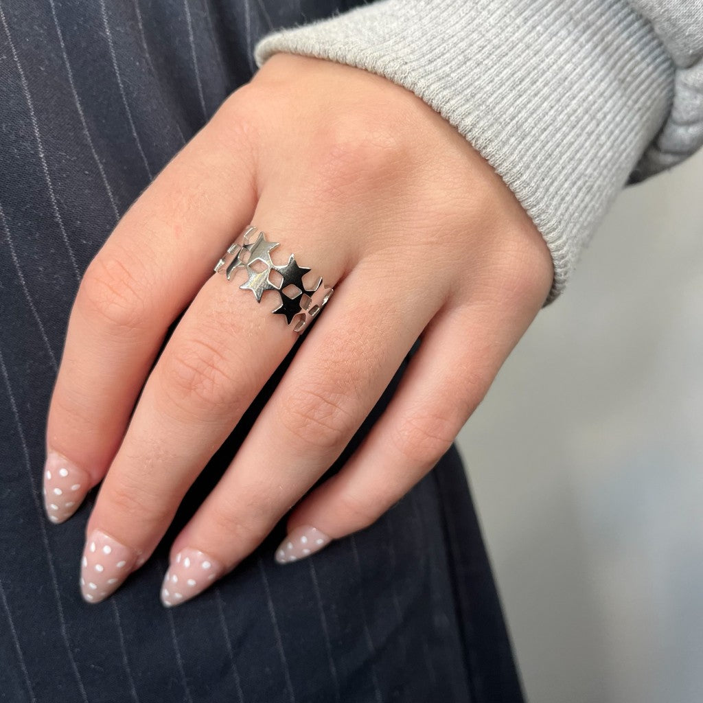 Ring Elin - zilver & goud