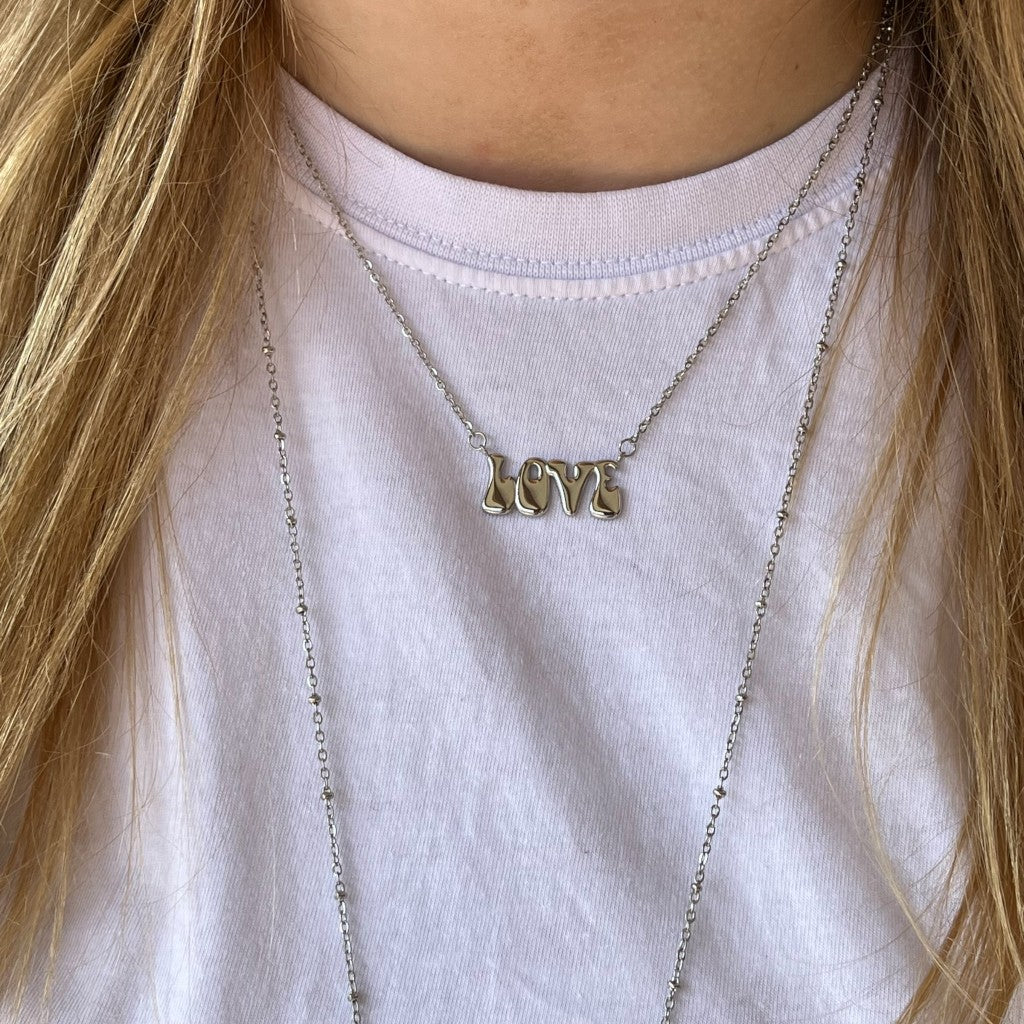 Ketting Rosi - zilver & goud