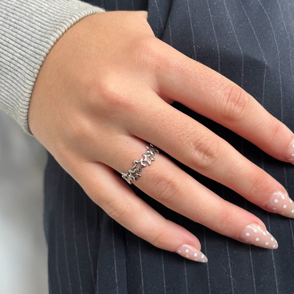 Ring Zara - zilver & goud