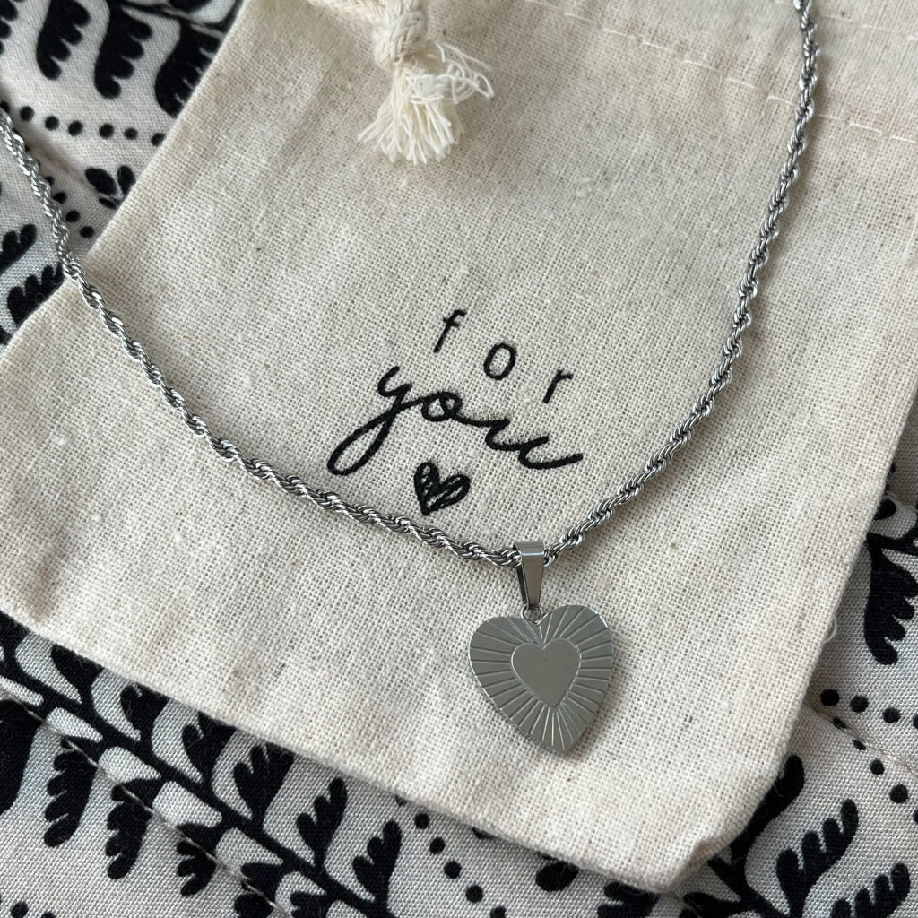 Ketting Kiki - zilver