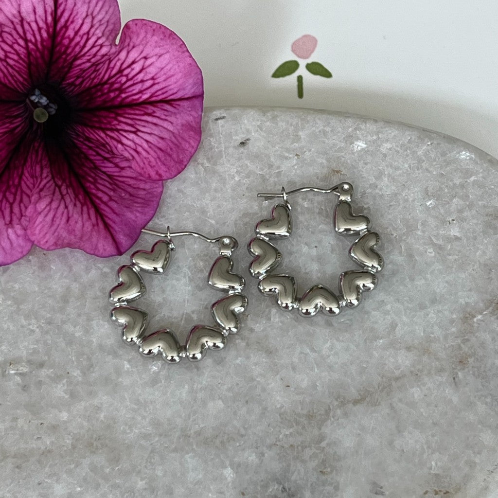 Oorbel Mindy - goud & zilver