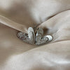 Oorbel Iris - goud & zilver