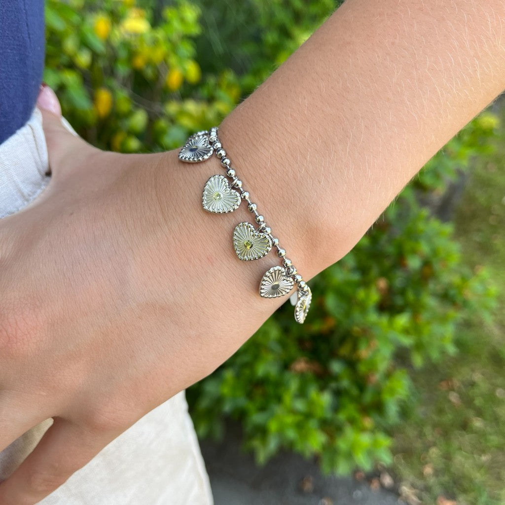 Armband Laurie - zilver & goud