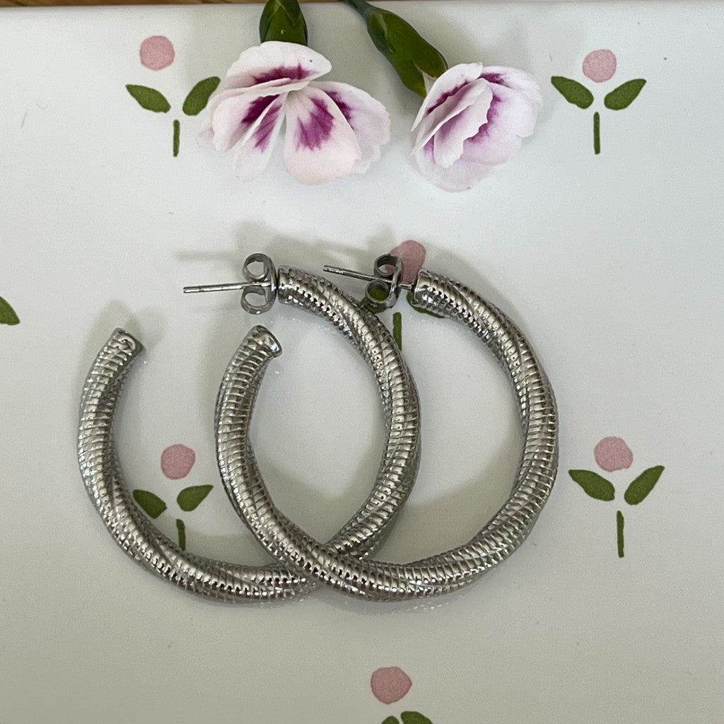 Oorbel Pepper - zilver