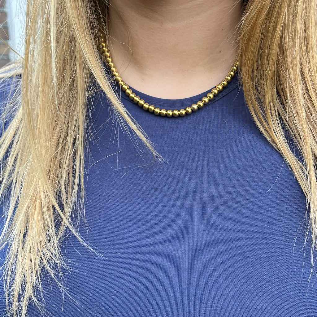 Ketting Izzy - zilver & goud