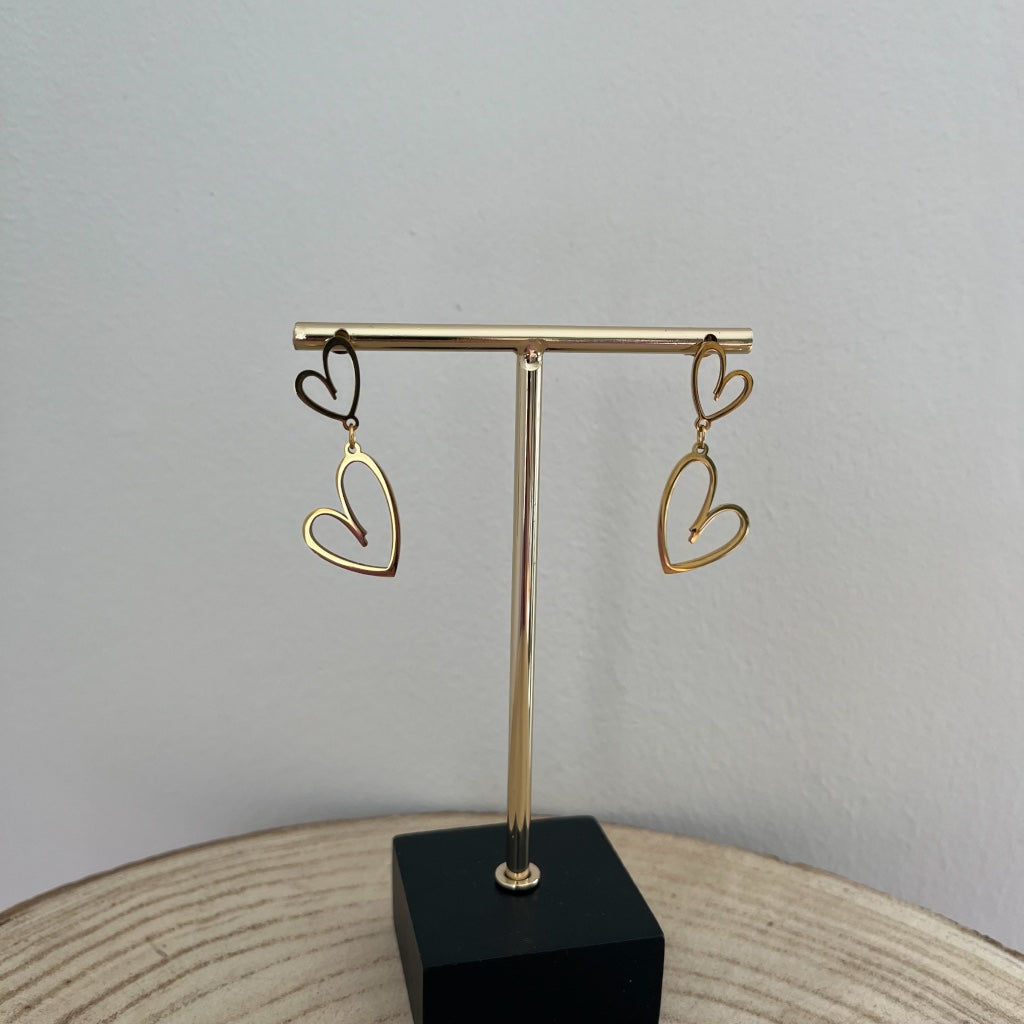 Oorbel Ruth - goud