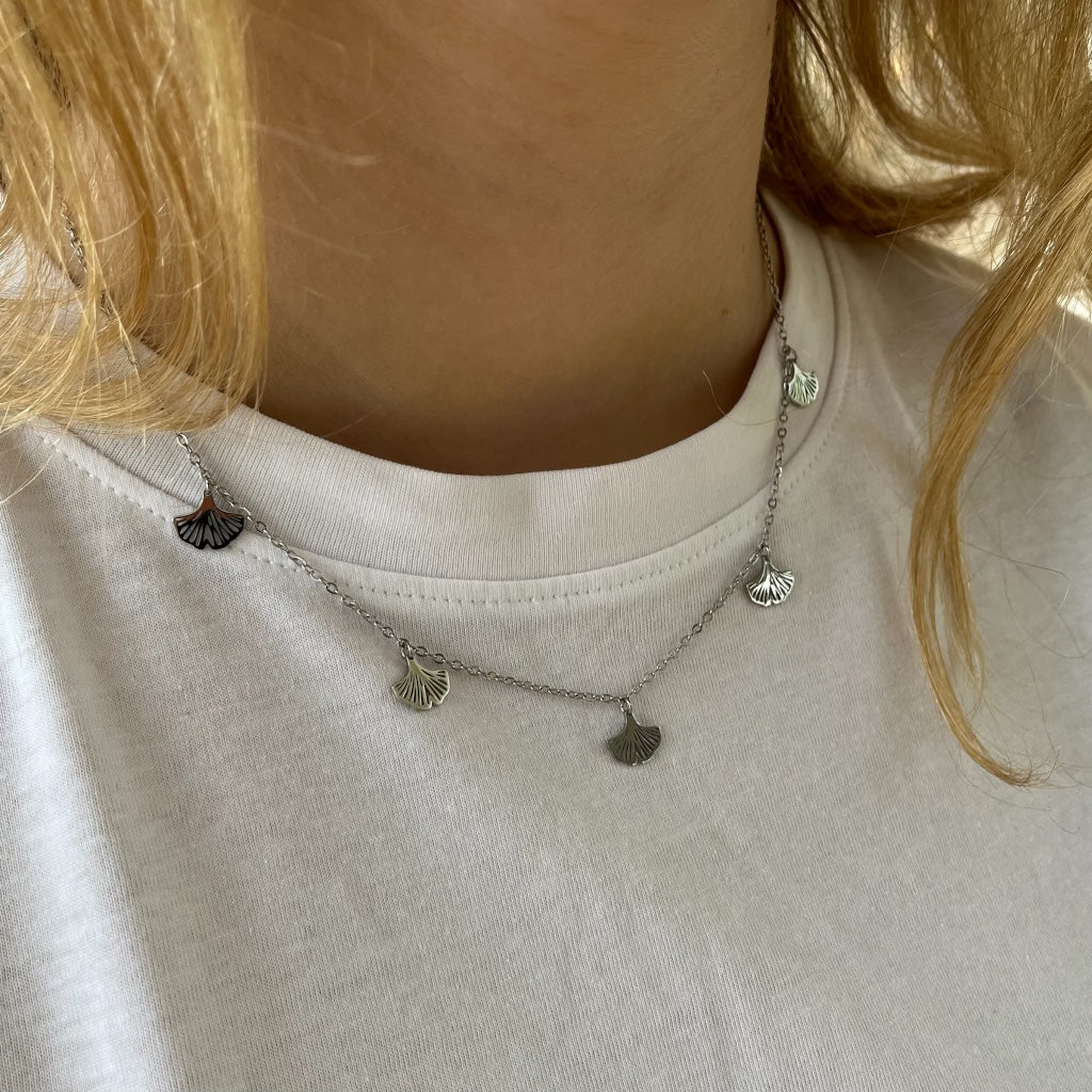 Ketting Kira - goud & zilver