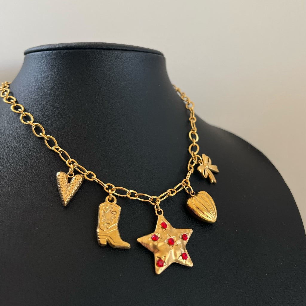 Ketting Lea - goud