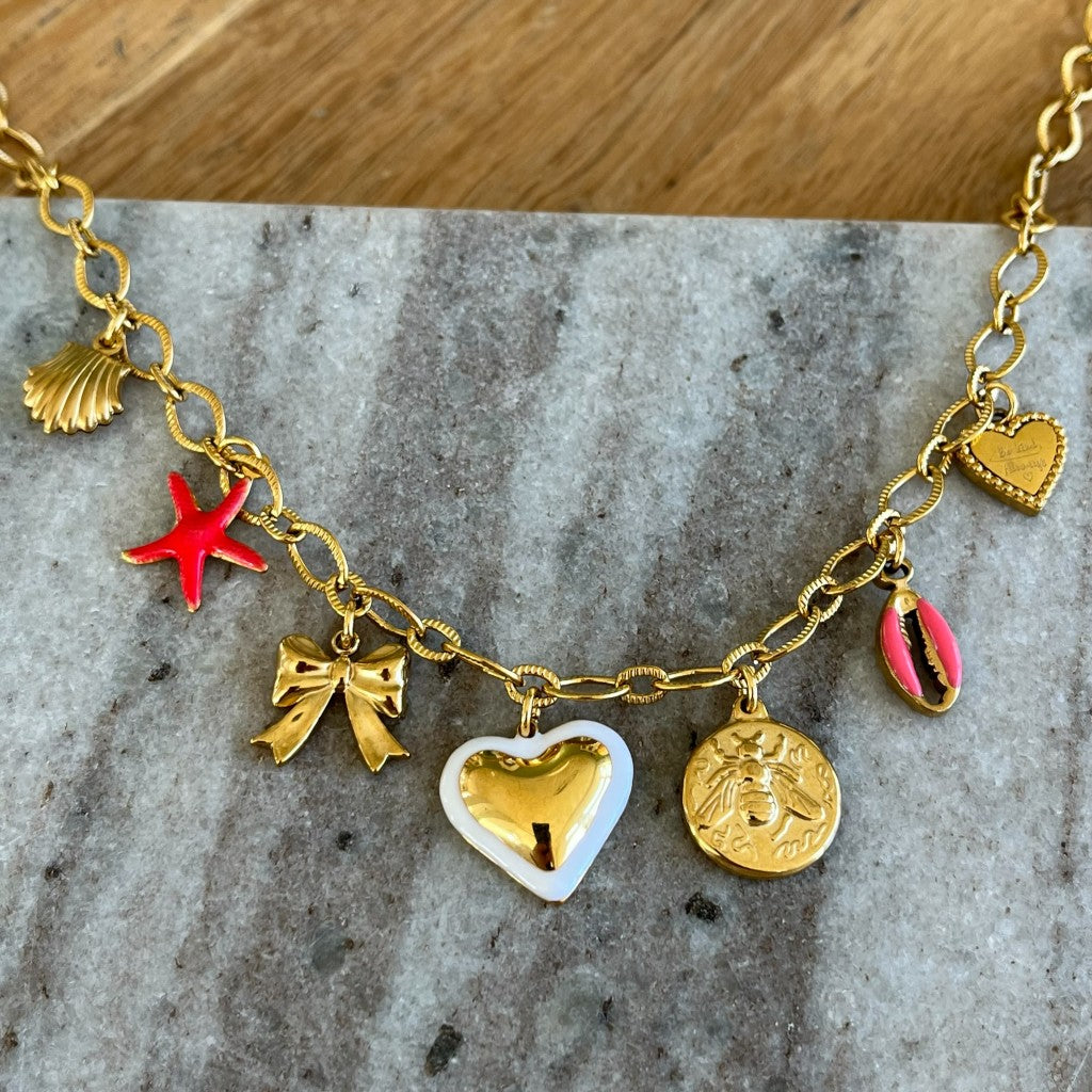 Kids ketting Lori - goud