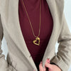 Ketting Anne Fleur - goud & zilver