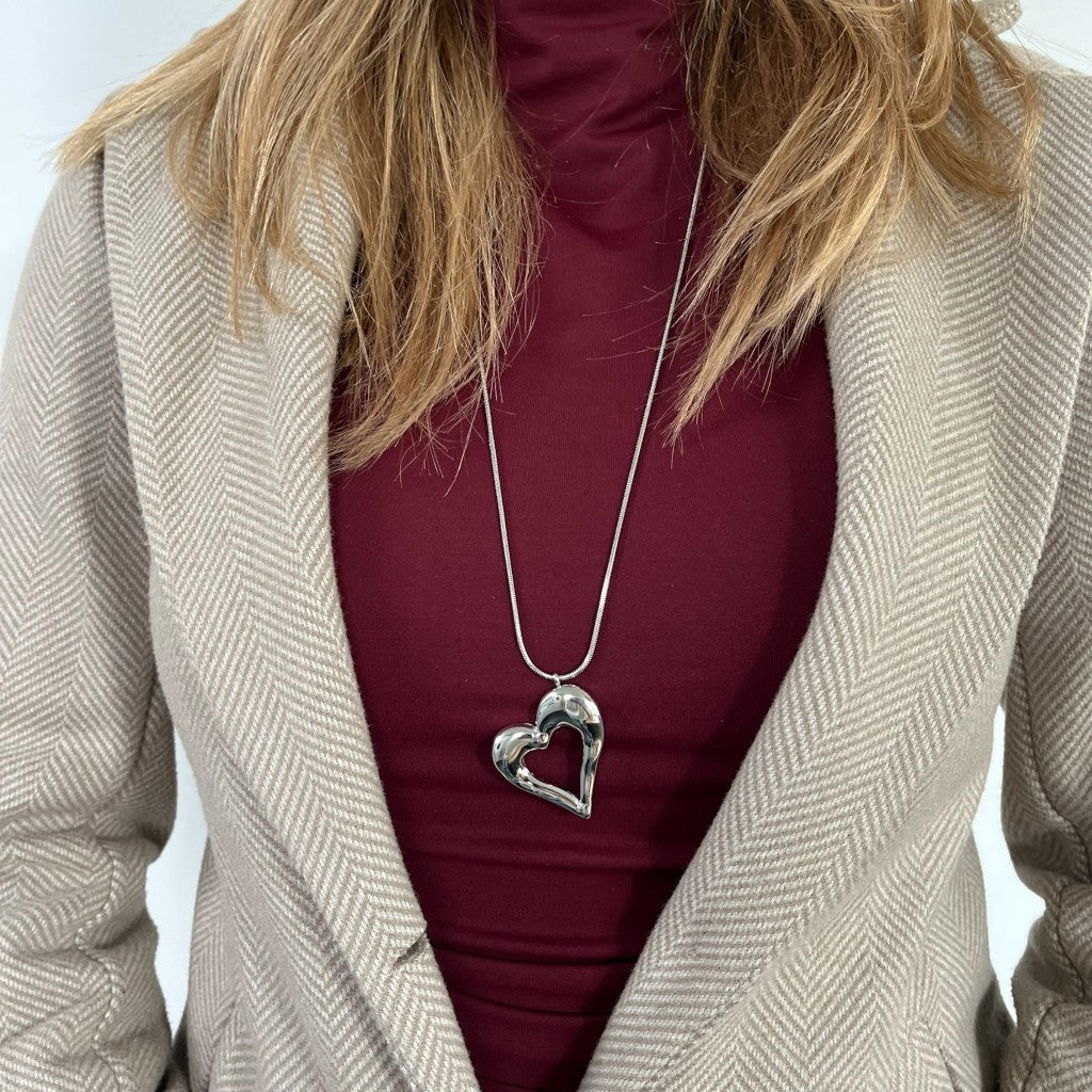 Ketting Anne Fleur - goud & zilver