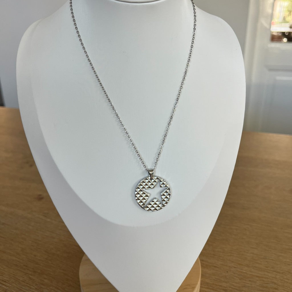 Ketting Bibian - zilver & goud