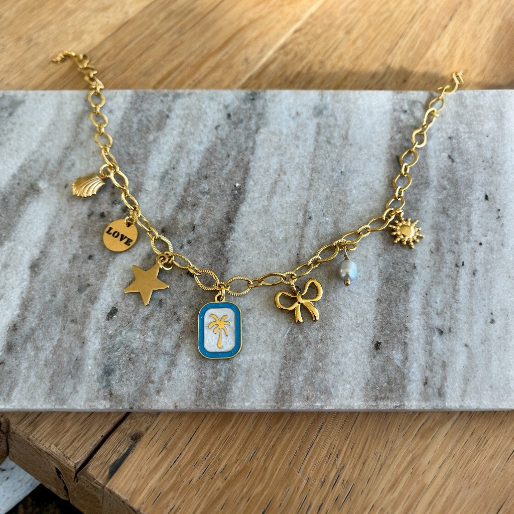 Kids ketting Xanti - goud