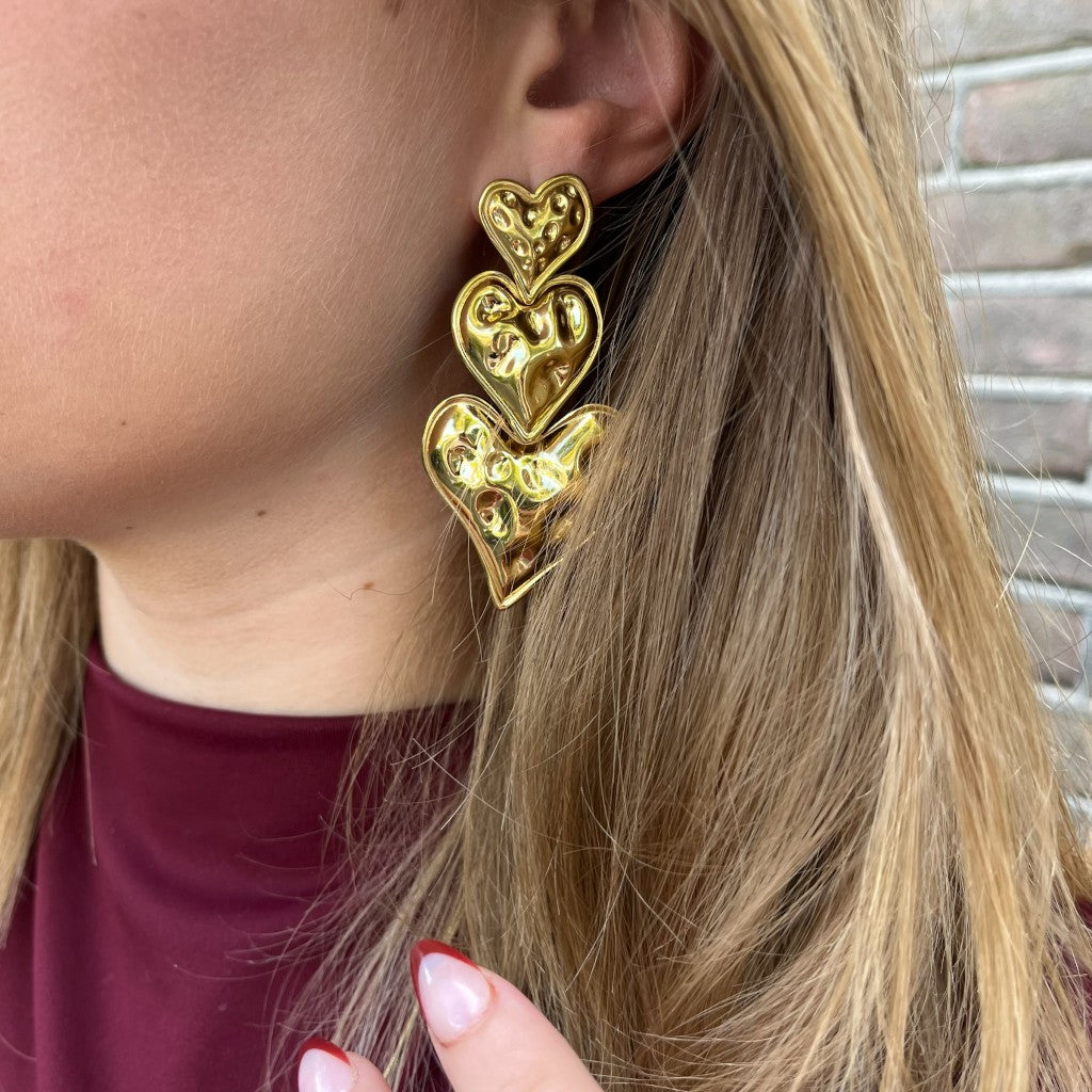 Oorbel Meike - goud