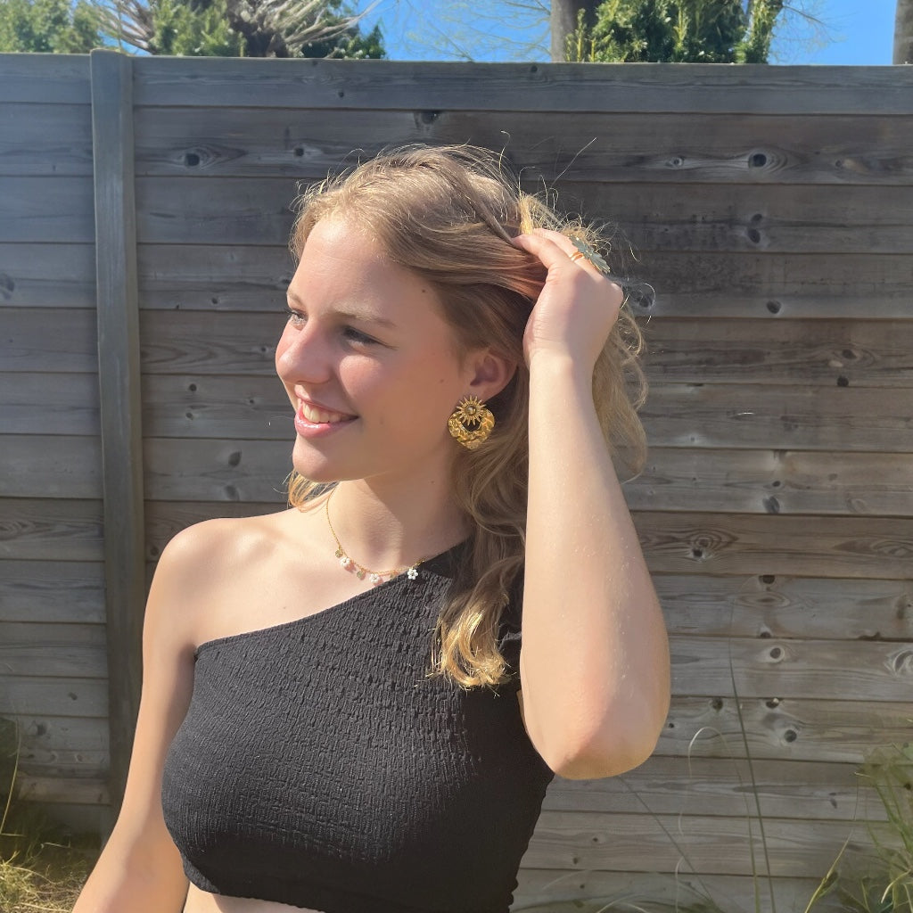 Oorbel Daphne - goud
