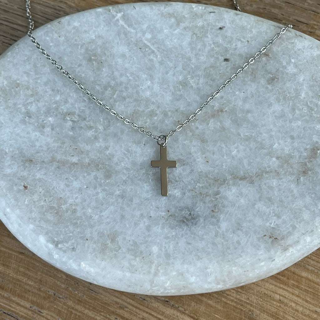 Ketting Teddy - goud & zilver