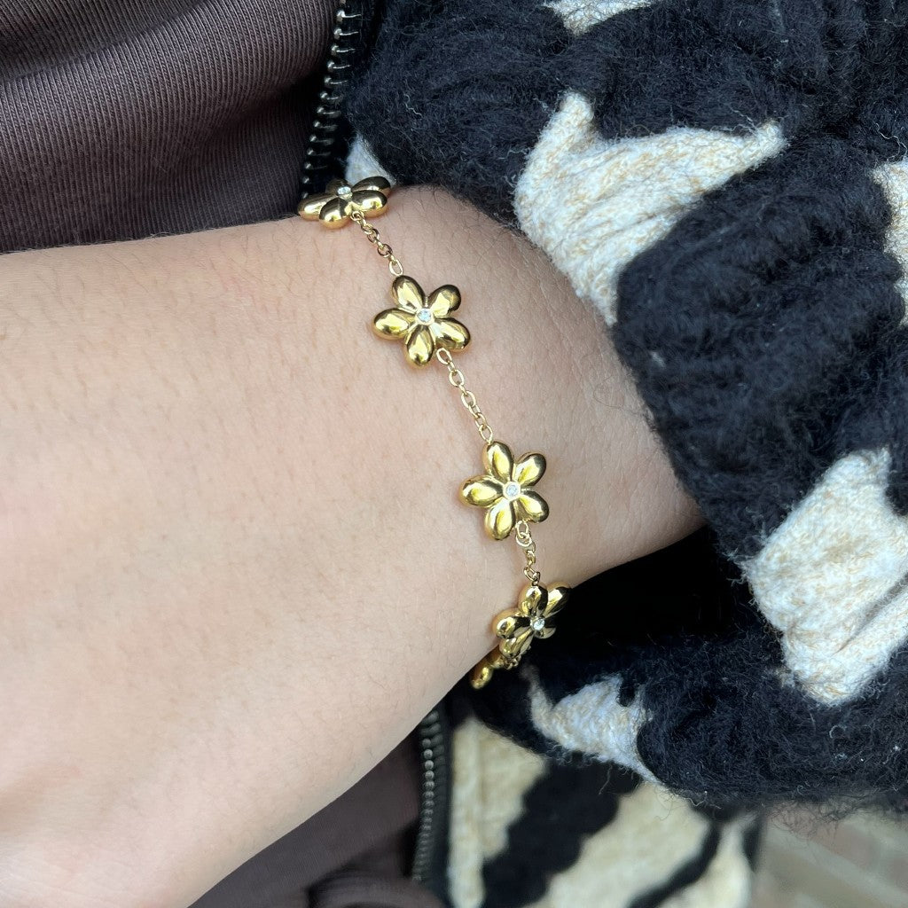 Armband Annabel - goud & zilver