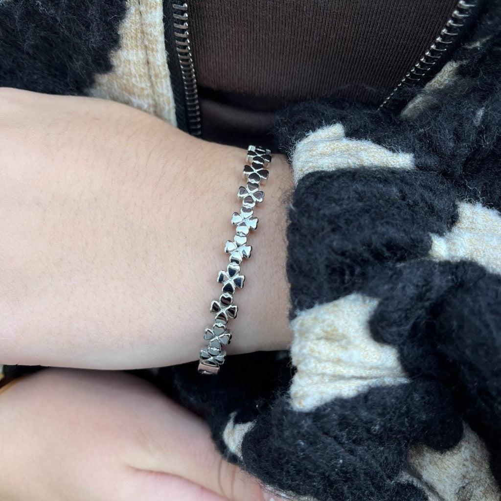 Armband Debora - zilver & goud