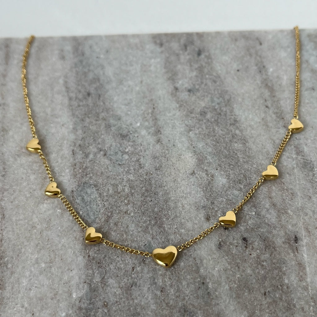 Ketting Ilse - goud & zilver