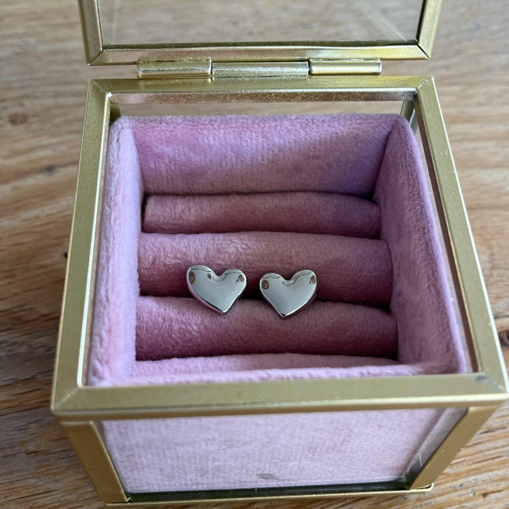 Oorbel Leonie - zilver & goud