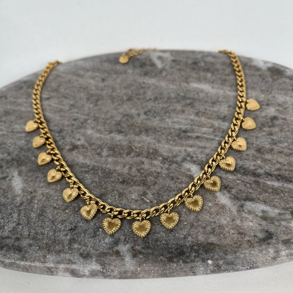 Ketting Juultje - goud & zilver