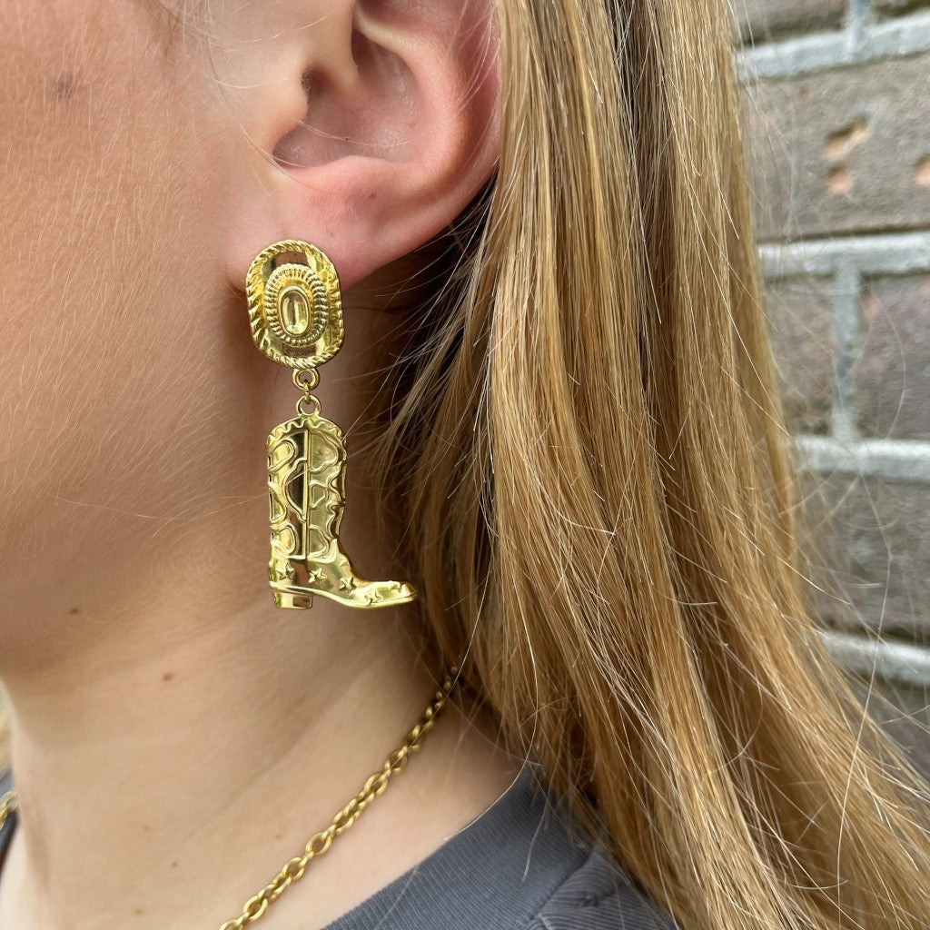 Oorbellen Famke - goud
