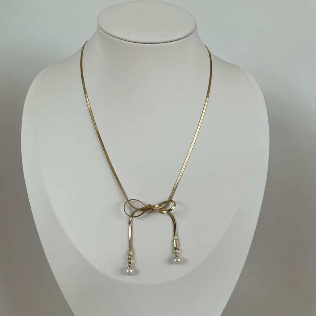 Ketting Fiénne - zilver & goud