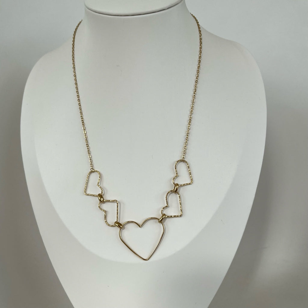 Ketting Kato - zilver & goud