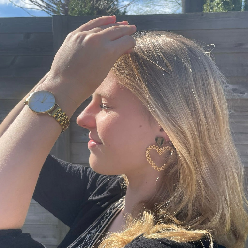 Oorbel Elina - goud